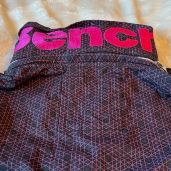 Bench BBQ Jacket with Hood Black and Pink Ladies Size Small (6) - Picture 11 of 12